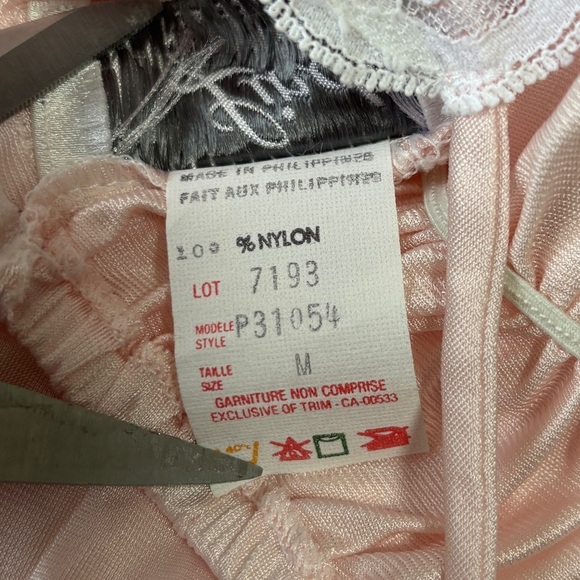 Vintage Linda Lingerie Satiny Nylon Maxi Length Slip Dress Size Medium - Picture 5 of 8